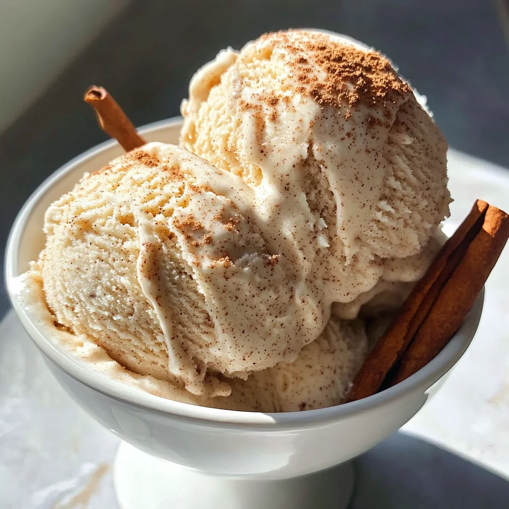 Cinnamon and Honey Ice Cream