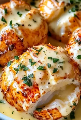 Creamy Garlic Butter Lobster Tails