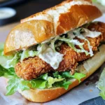 Crispy Chicken Caesar Sandwich