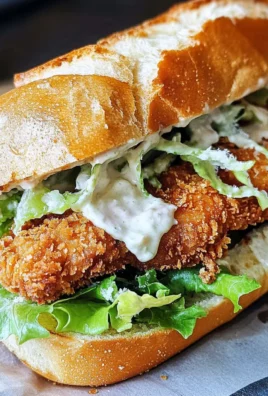 Crispy Chicken Caesar Sandwich