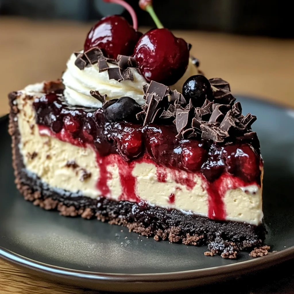 Decadent Black Forest Cheesecake Recipe