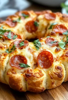 Easy Pull Apart Pizza Monkey Bread