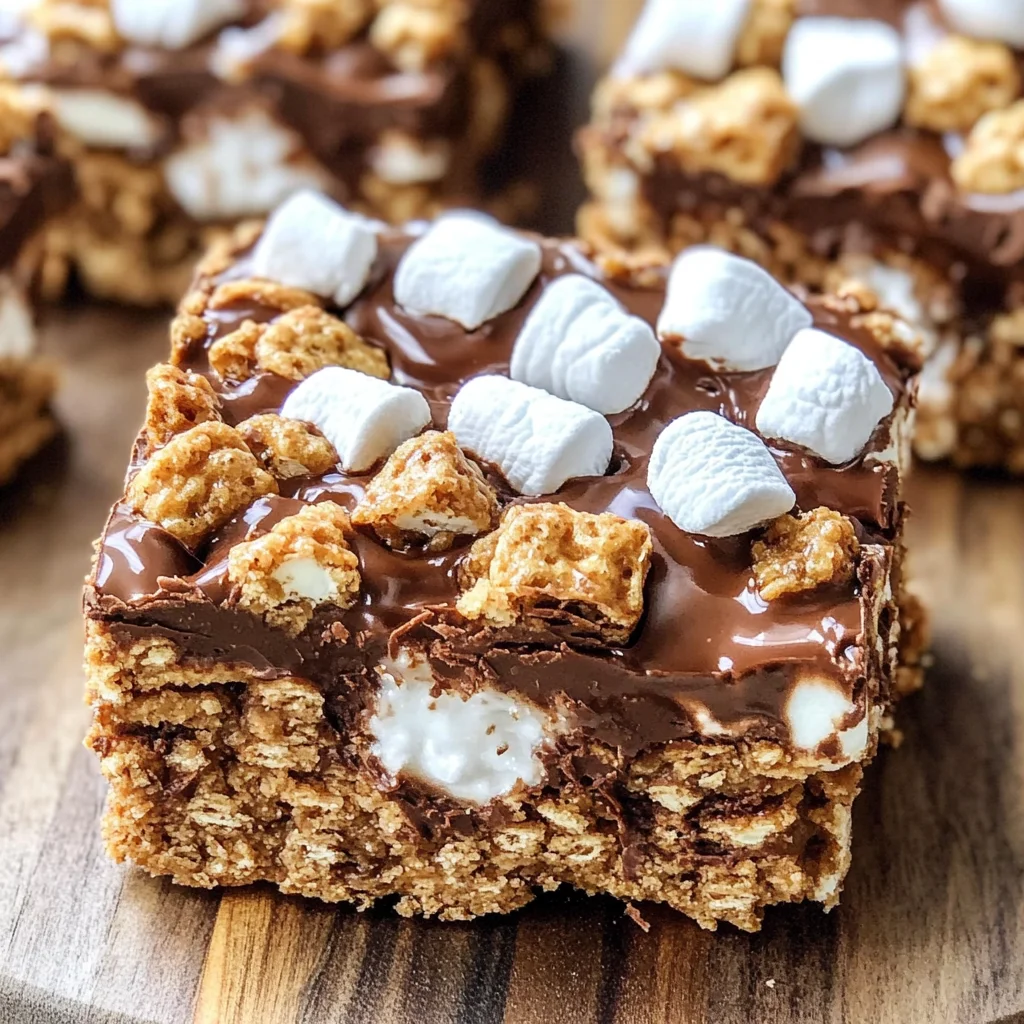 Golden Graham S'mores Bars