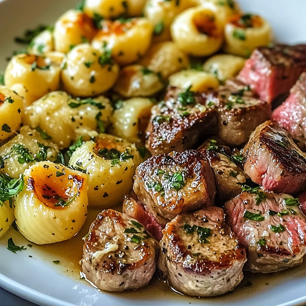 How to Make Juicy Steak Bites with Garlic Butter & Parmesan
