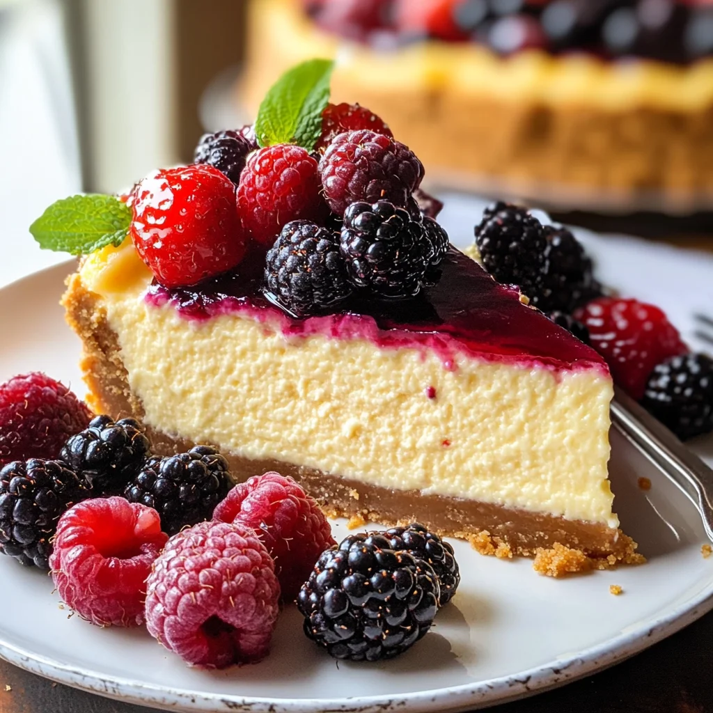 Italian Ricotta Cheesecake