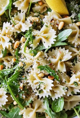 Lemon Basil Parmesan Pasta Salad