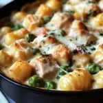 One Pot Gnocchi Chicken Pot Pie