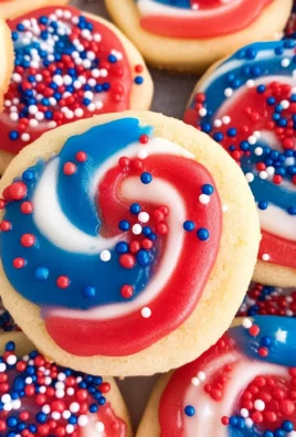 Patriotic Swirled Sugar Cookies