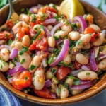 Piyaz (Turkish White Bean Salad)