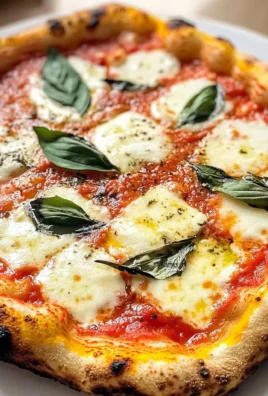 Pizza Margherita (Tomato, Basil, and Mozzarella Pizza)