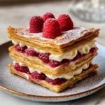 Raspberry Mille-Feuille Cookies
