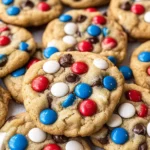 Red, White & Blue Cookies