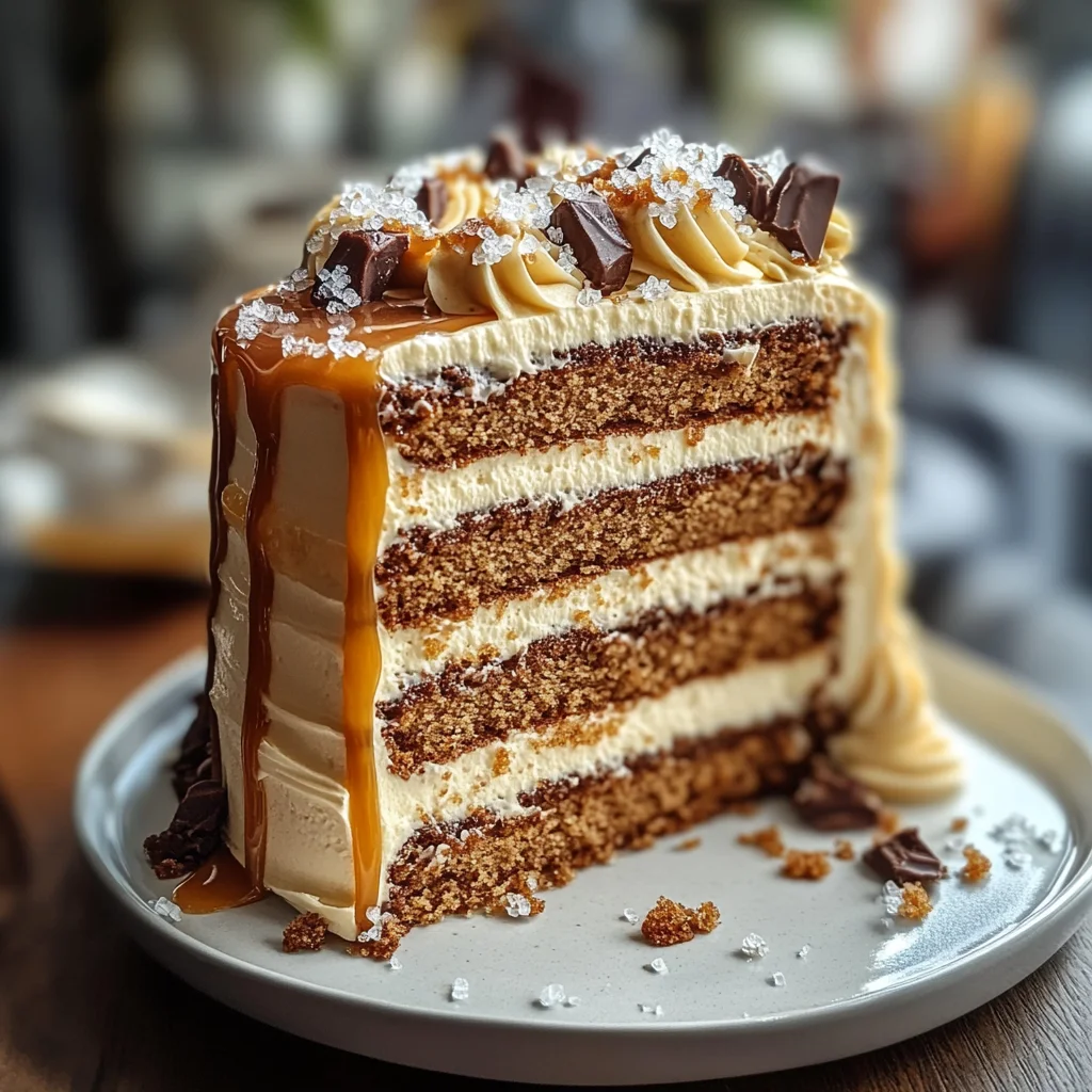Salted Caramel Cake Recipe