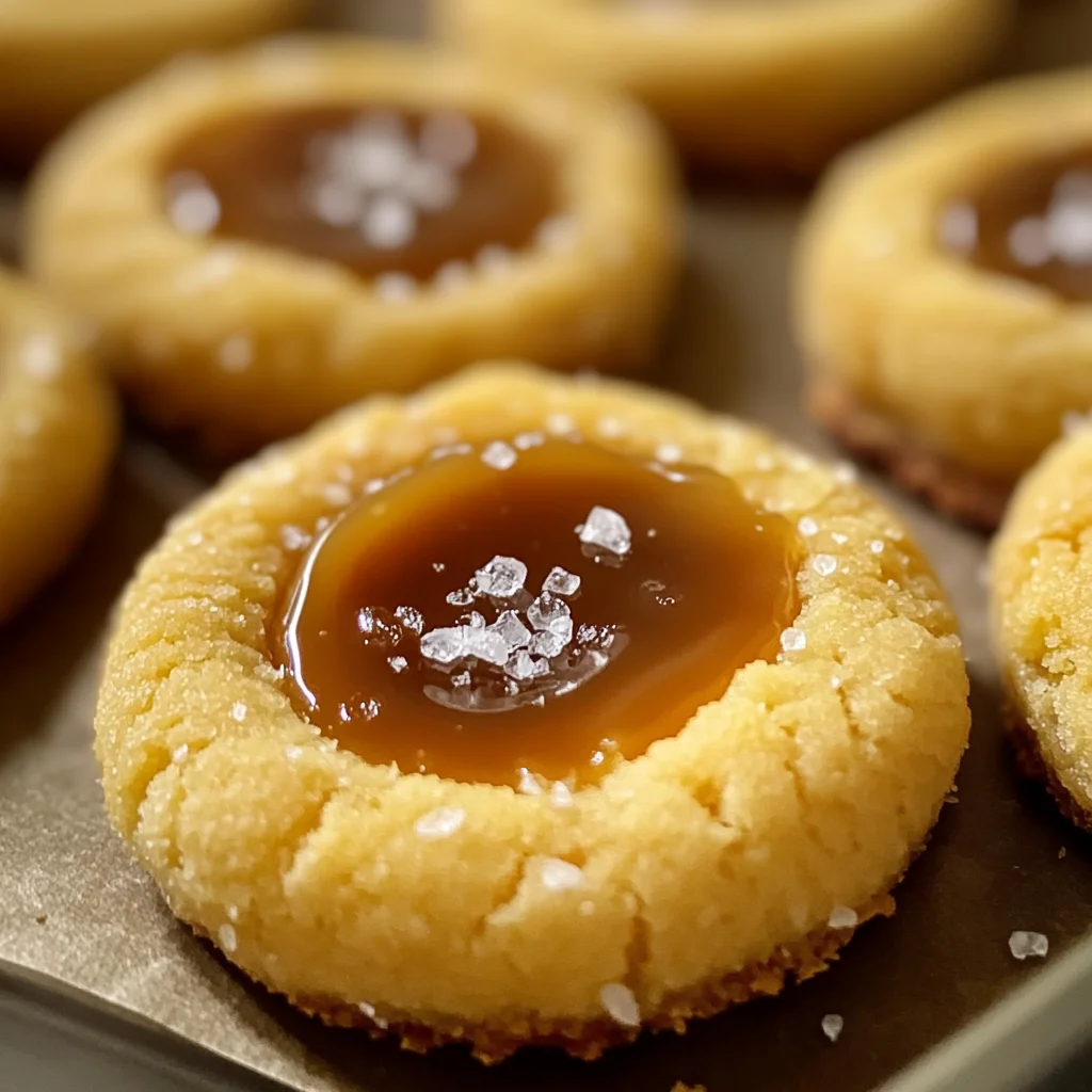 Salted Caramel Cookies