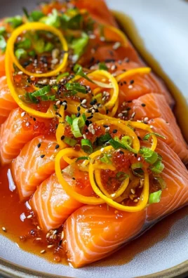 Spicy Salmon Crudo & Carrots