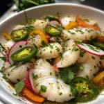 Spicy Scallop Ceviche