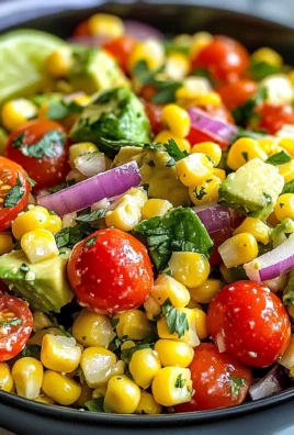 Summer Corn Salad with Avocado