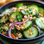 Thai Cucumber Salad – Easy, Refreshing & Flavorful Side Dish