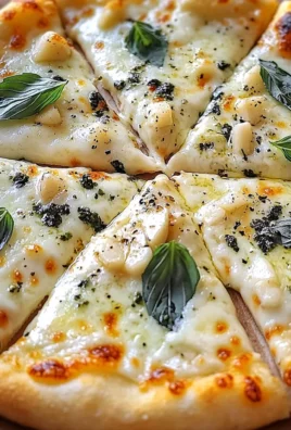 White Garlic Bliss Pizza Recipe - Creamy & Delicious Pizza