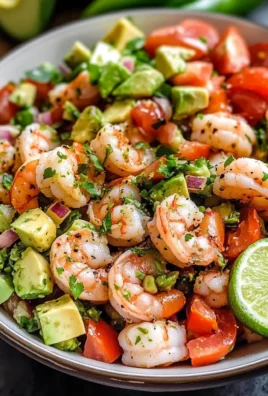 Zesty Lime Shrimp and Avocado Salad