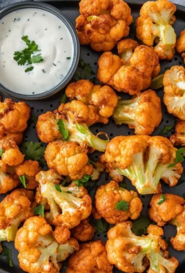 Air Fryer Buffalo Cauliflower Recipe