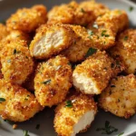 Air Fryer Ranch-Crusted Chicken Bites