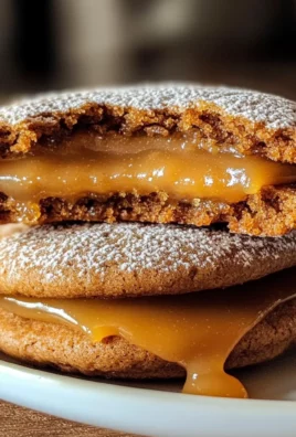Apple Cider Whoopie Pie cookies with Caramel Filling