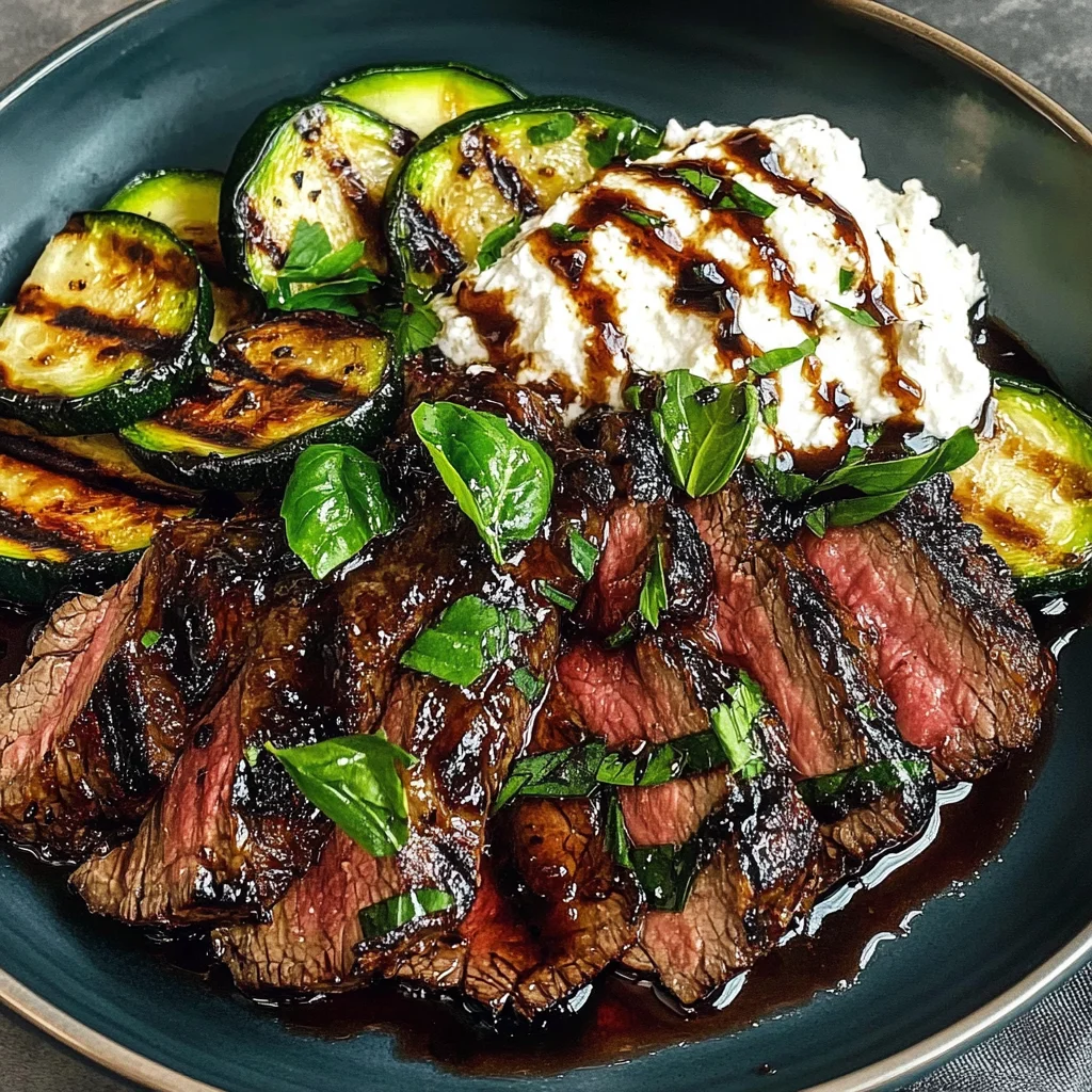Balsamic Flank Steak