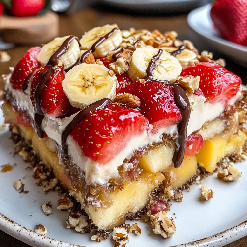 Banana Split Dump Cake Recipe