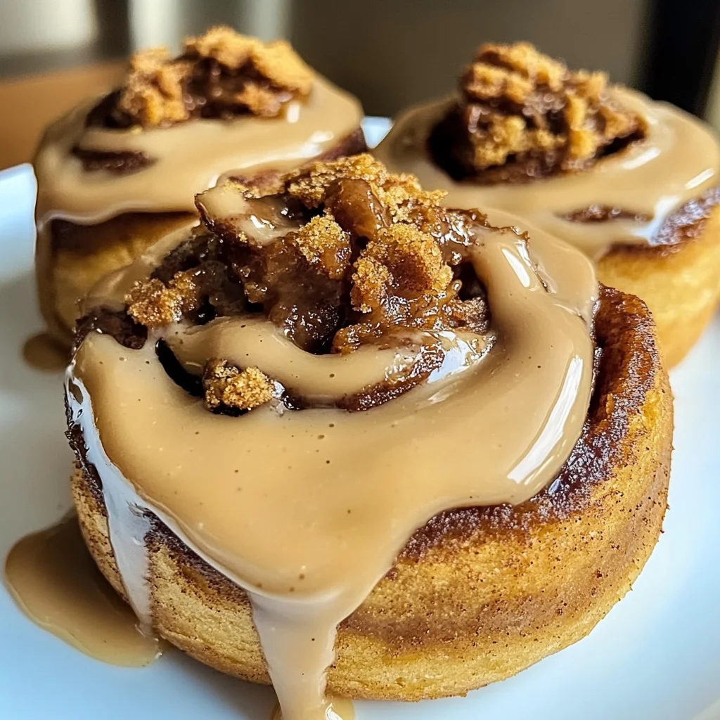 Biscoff Cookie Butter Cinnamon Rolls Recipe