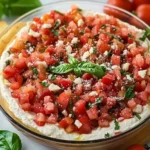 Bruschetta Dip: A Vibrant and Flavorful Appetizer to Delight Your Guests