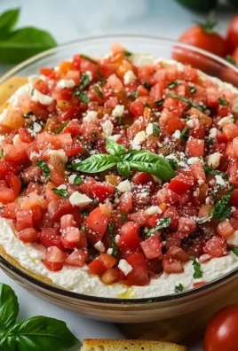 Bruschetta Dip: A Vibrant and Flavorful Appetizer to Delight Your Guests
