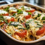 Caprese Chicken Casserole