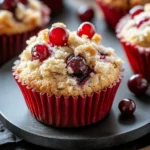 Cherry Cobbler Muffins