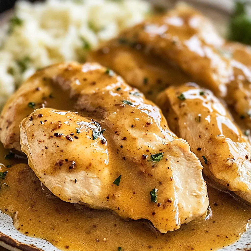 Crockpot Honey Mustard Chicken