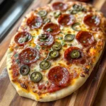 Delicious Hot Honey Flatbread Pizza