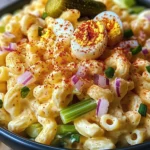 Deviled Egg Macaroni Salad