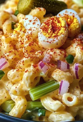 Deviled Egg Macaroni Salad