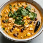 Easy Chicken, Poblano, and Black Bean Soup (Small Batch)