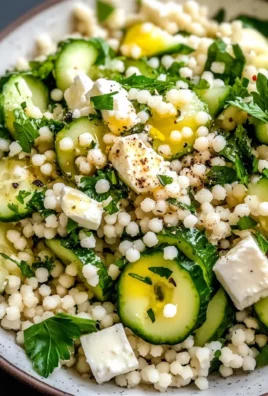 Flavorful Cucumber Couscous Salad