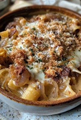 French Onion Soup Pasta Recipe