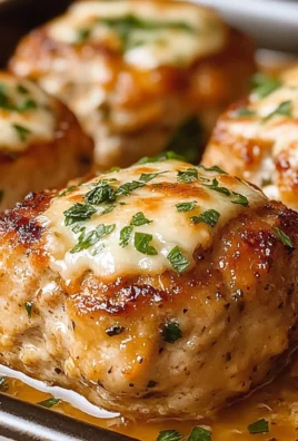 Garlic Parmesan Chicken Meatloaves