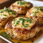 Garlic Parmesan Chicken Meatloaves
