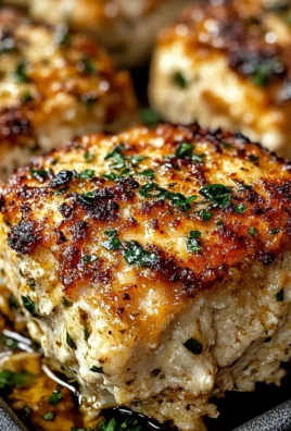 Garlic Parmesan Chicken Meatloaves