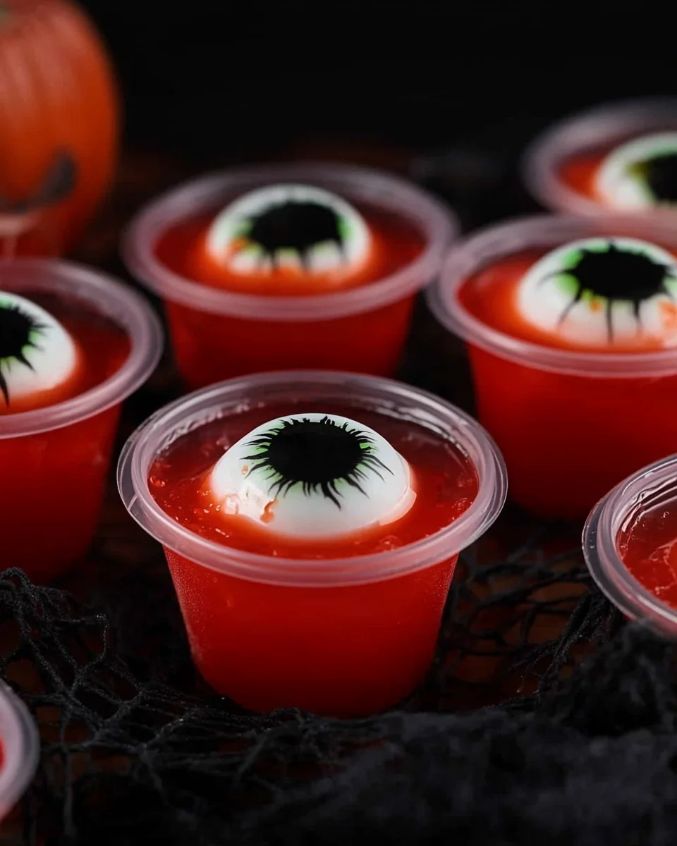 Halloween Eyeball Jello Shots