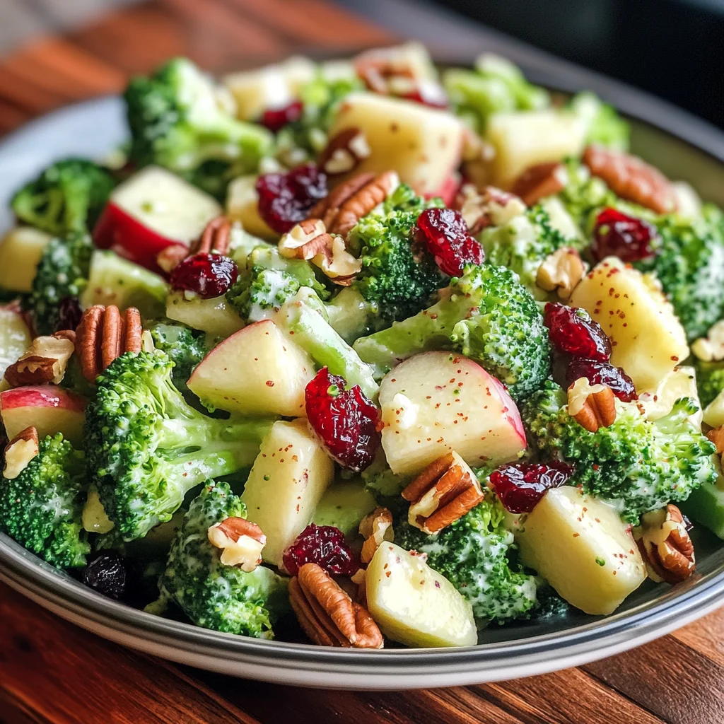 Honeycrisp Apple Broccoli Salad