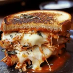 Lazy Chicken Parmesan Grilled Cheese