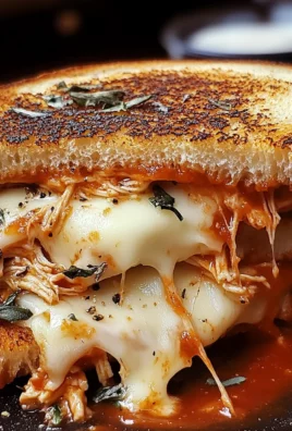 Lazy Chicken Parmesan Grilled Cheese
