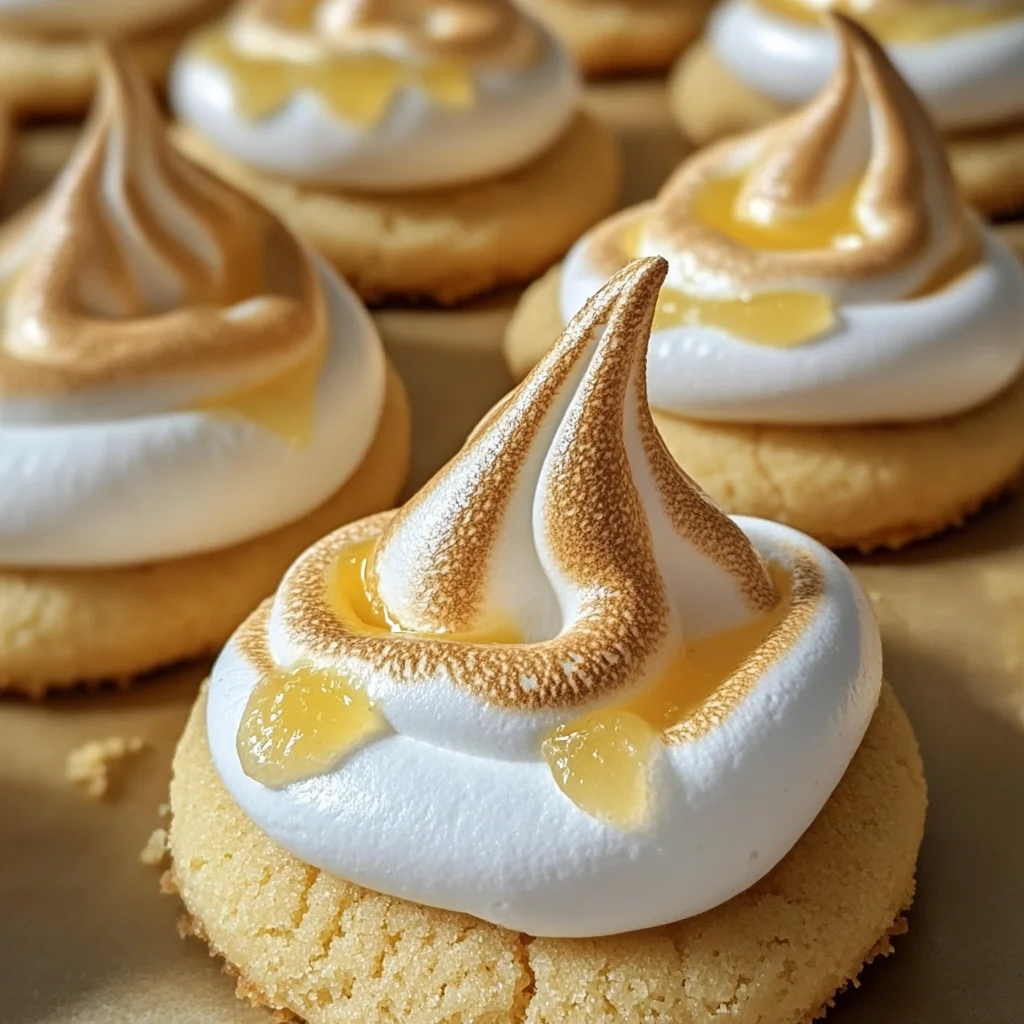 Lemon Meringue Pie Cookies Recipe