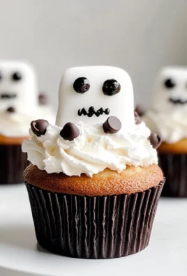 Marshmallow Ghost Cupcakes